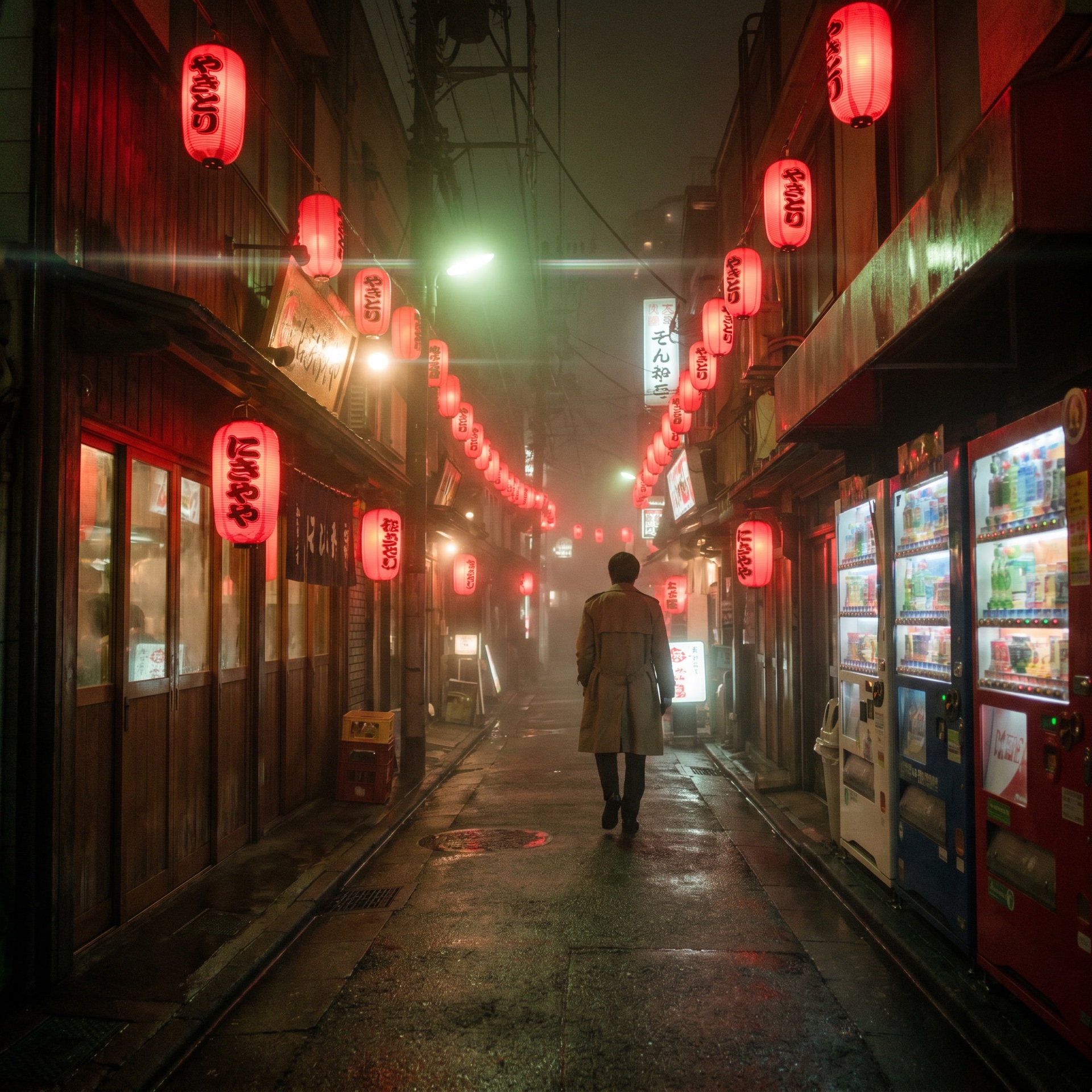 Tokyo alley at 3am